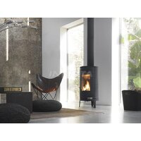 Свободностоящая печь-камин Invicta Okino Antracyt 6105-44 - Превью изображения №2 — Интернет-магазин Time-Shop