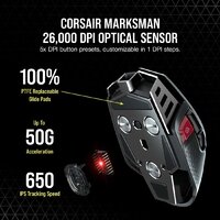 Игровая мышь Corsair M65 RGB Ultra Wireless (черный) - Превью изображения №4 — Интернет-магазин Time-Shop