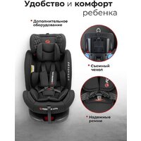 Детское автокресло Forsage Kids BS12 (black) - Превью изображения №4 — Интернет-магазин Time-Shop