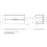  Cezares Тумба под умывальник DUET-N-1200-2C-SO-SPF-P - Превью изображения №10 — Интернет-магазин Time-Shop
