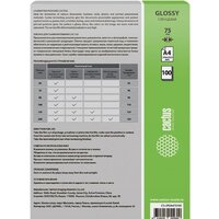 Пленка для ламинирования CACTUS глянцевая A4, 75 мкм, 100 л - Превью изображения №2 — Интернет-магазин Time-Shop