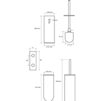 Ершик для унитаза Bemeta White 102313064 - Превью изображения №2 — Интернет-магазин Time-Shop