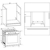 Электрический духовой шкаф Korting OKB 691 CSXN - Превью изображения №5 — Интернет-магазин Time-Shop