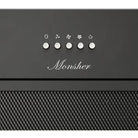 Кухонная вытяжка Monsher Amie 60 Noir - Превью изображения №4 — Интернет-магазин Time-Shop