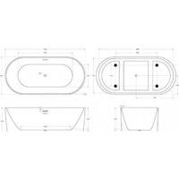 Ванна BelBagno BB411-1700-800 - Превью изображения №4 — Интернет-магазин Time-Shop