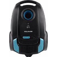 Пылесос Willmark VC-2650DBM (черный/голубой) - Превью изображения №3 — Интернет-магазин Time-Shop