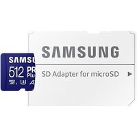 Карта памяти Samsung PRO Plus microSDXC 512GB MB-MD512SA/EU (с адаптером) - Превью изображения №5 — Интернет-магазин Time-Shop