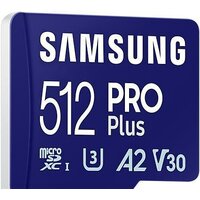 Карта памяти Samsung PRO Plus microSDXC 512GB MB-MD512SA/EU (с адаптером) - Превью изображения №3 — Интернет-магазин Time-Shop