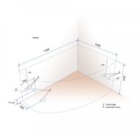 Ванна Triton Кайли 150x100 L - Превью изображения №7 — Интернет-магазин Time-Shop