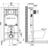 Инсталляция для унитаза OLI 80 ECO - Превью изображения №2 — Интернет-магазин Time-Shop
