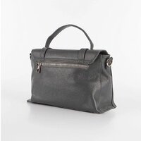 Женская сумка Poshete 845-SR20026OL-GRY (серый) - Превью изображения №2 — Интернет-магазин Time-Shop