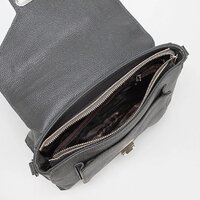 Женская сумка Poshete 845-SR20026OL-GRY (серый) - Превью изображения №3 — Интернет-магазин Time-Shop