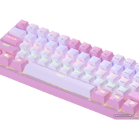 Клавиатура Redragon Fizz (розовый/белый) - Превью изображения №5 — Интернет-магазин Time-Shop
