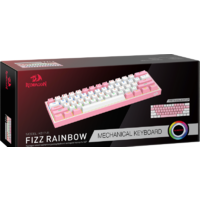 Клавиатура Redragon Fizz (розовый/белый) - Превью изображения №15 — Интернет-магазин Time-Shop