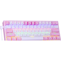 Клавиатура Redragon Fizz (розовый/белый) - Превью изображения №6 — Интернет-магазин Time-Shop