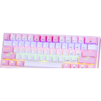 Клавиатура Redragon Fizz (розовый/белый) - Превью изображения №13 — Интернет-магазин Time-Shop