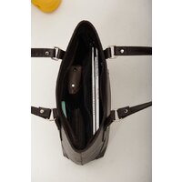 Женская сумка Souffle 273 2735003 (коричневый кайман эластичный) - Превью изображения №6 — Интернет-магазин Time-Shop