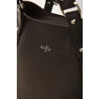 Женская сумка Souffle 273 2735003 (коричневый кайман эластичный) - Превью изображения №4 — Интернет-магазин Time-Shop