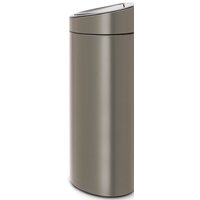 Мусорное ведро Brabantia Touch Bin 40 л (платиновый) - Превью изображения №2 — Интернет-магазин Time-Shop