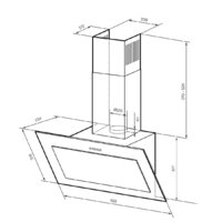 Кухонная вытяжка LEX Mio GS 600 (черный) - Превью изображения №7 — Интернет-магазин Time-Shop