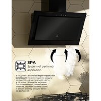 Кухонная вытяжка LEX Mio GS 600 (черный) - Превью изображения №3 — Интернет-магазин Time-Shop