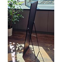 Зеркало EMZE Прямоугольное 37х115 DK.37.115.CHE (черный) - Превью изображения №5 — Интернет-магазин Time-Shop