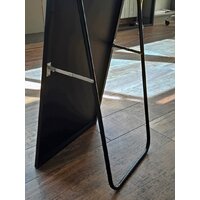 Зеркало EMZE Прямоугольное 37х115 DK.37.115.CHE (черный) - Превью изображения №4 — Интернет-магазин Time-Shop