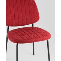 Стул Stool Group Patrys OS-2539-1P UKR2515-21 (бордовый, шенилл) - Превью изображения №6 — Интернет-магазин Time-Shop