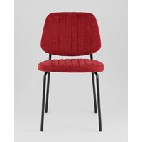Стул Stool Group Patrys OS-2539-1P UKR2515-21 (бордовый, шенилл) - Превью изображения №2 — Интернет-магазин Time-Shop
