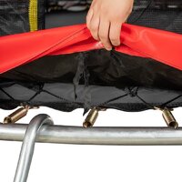 Батут Sundays Favorite Premium 10FT (красный, с сеткой, с лестницей) - Превью изображения №8 — Интернет-магазин Time-Shop