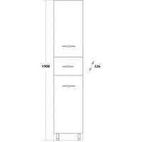 Onika Шкаф-пенал Модерн 31.10 У 403213 - Превью изображения №3 — Интернет-магазин Time-Shop