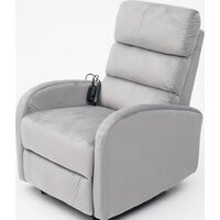 Массажное кресло Calviano 2165 (серый велюр) - Превью изображения №3 — Интернет-магазин Time-Shop