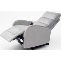 Массажное кресло Calviano 2165 (серый велюр) - Превью изображения №6 — Интернет-магазин Time-Shop