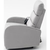 Массажное кресло Calviano 2165 (серый велюр) - Превью изображения №4 — Интернет-магазин Time-Shop