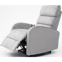 Массажное кресло Calviano 2165 (серый велюр) - Превью изображения №5 — Интернет-магазин Time-Shop