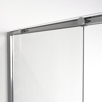 Душевая дверь Niagara NG-64-10A 100x195 (хром/прозрачное стекло) - Превью изображения №5 — Интернет-магазин Time-Shop