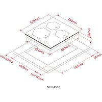 Варочная панель Monsher MHI 4505 - Превью изображения №5 — Интернет-магазин Time-Shop