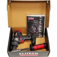 Ударная дрель-шуруповерт ELITECH CD 20BL2 E2201.042.00 (без АКБ) - Превью изображения №7 — Интернет-магазин Time-Shop