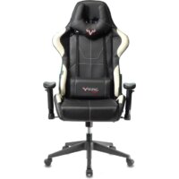 Игровое (геймерское) кресло Zombie Viking 5 Aero (черный/белый) - Превью изображения №2 — Интернет-магазин Time-Shop