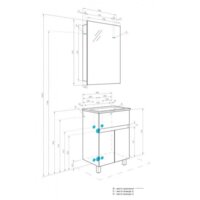  Акватон Тумба под умывальник Форест 60 1A278201FR4D0 - Превью изображения №10 — Интернет-магазин Time-Shop