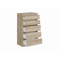 Комод Mio Tesoro Кастор 5 ящиков 2.03.02.070.3 (дуб сонома) - Превью изображения №2 — Интернет-магазин Time-Shop