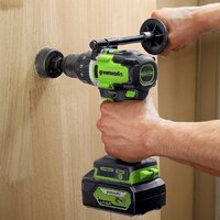 Ударная дрель-шуруповерт Greenworks GD24DD140 3707607CUB (с 1-им АКБ) - Превью изображения №4 — Интернет-магазин Time-Shop