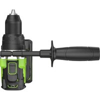 Ударная дрель-шуруповерт Greenworks GD24DD140 3707607CUB (с 1-им АКБ) - Превью изображения №2 — Интернет-магазин Time-Shop