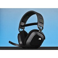 Наушники Corsair HS80 RGB Wireless (черный) - Превью изображения №11 — Интернет-магазин Time-Shop