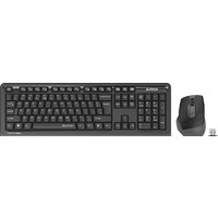 Офисный набор A4Tech Fstyler FGS1035Q (черный/серый) - Превью изображения №2 — Интернет-магазин Time-Shop