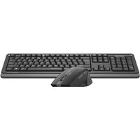Офисный набор A4Tech Fstyler FGS1035Q (черный/серый) - Превью изображения №5 — Интернет-магазин Time-Shop