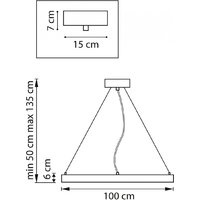 Подвесная люстра Lightstar Saturno 748043 - Превью изображения №5 — Интернет-магазин Time-Shop