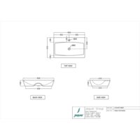 Умывальник Jaquar LYS-WHT-38931 - Превью изображения №2 — Интернет-магазин Time-Shop