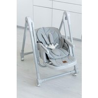 Высокий стульчик VipBaby Milan (rocky grey) - Превью изображения №3 — Интернет-магазин Time-Shop