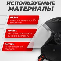 Мотошлем LS2 OF616 Airflow 2 Solid (S, черный матовый) - Превью изображения №2 — Интернет-магазин Time-Shop